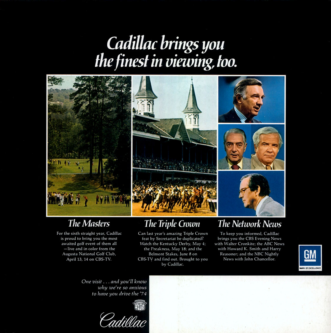 1974 Cadillac Brochure Page 1